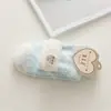 Nuevos Calcetines de Terciopelo Coral para Mujer Otoño e Invierno, Calcetines Gruesos para Adultos, Calcetines Casuales de Color Puro con Puño, Suministro Directo del Fabricante