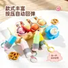 Chaveiro da Moda para Alívio do Estresse, Brinquedo de Apertar Realista de Frutas e Comida, Pingente para Alívio do Estresse para Estudantes e Trabalhadores de Escritório