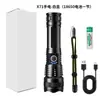 Linterna LED Multifuncional de Luz Fuerte Transfronteriza con Pantalla Digital, Luz Lateral, Linterna Portátil de Iluminación para Acampar con Imán Fuerte