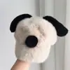 Chapéu de Pelúcia com Orelhas de Cachorro e Bico de Pato para Mulheres, Inverno Espessado, Emagrecimento Facial, Quente, À Prova de Vento, Boné de Baseball, Tendência no Atacado