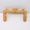 Tornillo de cabeza de cerradura de marco de madera para equipaje, boca de madera maciza, mango de madera dorado, tornillo de mango de madera, material de bolso, accesorios
