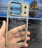Adecuado para iPhone 18 Promax Escudo Dorado Funda Transparente para Teléfono Móvil Apple 17 Ojo de Águila Metálico 16 Funda Protectora Anticaídas Nueva