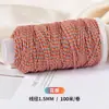 Yunxin Hilo de Algodón Retorcido a Mano Estilo Xizang 1.5mm Hilo Teñido en Degradado Cielo Estrellado para Pulseras Tejidas a Mano DIY Cuerda para Manualidades Cuerda para Tejer Cuerda de Mano