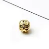 Huiyue Europeu e Americano Dourado e Prateado Duas Cores Abelha Contas de Furo Grande DIY Contas Redondas Pulseira de Contas Acessórios Fábrica Atacado