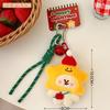Colgante de Peluche Original de Navidad Tengyi Corazón Femenino Muñeca Dulce y Linda Colgante para Llavero Colgante Decorativo para Mochila