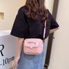 Bolso cuadrado pequeño de nailon, moderno, fresco y bonito, para compras de estudiantes, bandolera de estilo occidental simple para mujer, 2022