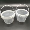 Tambor de plástico portátil de grado alimenticio directo de fábrica con tapa sellada hermética transparente 0.5 litros barril pequeño 500ml