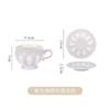 Juego de taza y platillo de café de cerámica nórdica, entrada francesa, taza y platillo de té perfumado de lujo, plato de postre, azucarero, juego de té de la tarde para restaurante