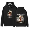 Moletom com Capuz Estampado da Marca Independente Rod Wave Last Lap Tour 2025 para Homens e Mulheres, Vintage de Alta Qualidade