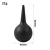 Pelota para Limpiar Oídos de Laboratorio de Caucho de Silicona Pelota Absorbente Eliminación de Polvo Pelota de Succión para Oídos Tigre de Cuero Suculenta Pelota Sopladora de Líquido Amniótico 30ml