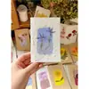 Flores reales flores prensadas tarjetas de felicitación de flores prensadas con tema de bosque, tarjetas de votos, tarjetas, regalos florales, marcapáginas, tarjetas de presentación, tarjetas de invitación y artículos decorativos