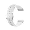 Para Fitbit versa3/versa4 pulseira de couro sense2 pulseira de nylon tela de lona tecida