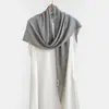 Bufanda triangular 100% Tencel, diseño calado primavera/verano, bufanda de moda para aire acondicionado, versátil y moderna, chal para hombros, prenda exterior para protección solar