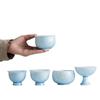 Taza de Té con Esmalte de Cristal 2025 Personal para Mujer Set de Té Kung Fu de Alta Gama Taza de Maestro para Madre con Grabado Personalizado