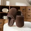Pantuflas de algodón para mujer, nuevo estilo otoño/invierno 2026, antideslizantes, cálidas y mullidas, para interiores, para parejas, también disponibles para hombre
