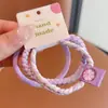 Elástico de cabelo para rabo de cavalo alto para meninas pequenas, novo modelo 2026, elástico de cabelo para meninas, acessório de cabelo infantil de alta elasticidade