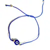 Comércio Exterior Transfronteiriço Olho de Diabo Pulseira Vermelha Tecida Olho Mau Pulseira da Sorte para Casal Atração Turística Lembrança