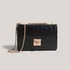Bolsa Pequeña de Cadena con Hebilla Cuadrada Estilo Coreano Verano 2026 Bolso de Hombro Casual de Moda para Mujer Bolso Cruzado Casual Retro