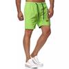 Verano 2025 Shorts Casuales para Hombre con Etiqueta de Cuero Color Caramelo Pantalones Cinco Puntos para Hombre Diez Colores Impermeables Secado Rápido Pantalones de Playa