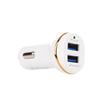 Carregador de carro 2.5A Dual USB multifuncional para celular e carro