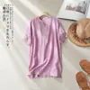Falda Bordada Artística de Algodón y Lino Vintage para Mujer, Falda de Corte A Bordada Holgada Estilizadora Estilo Chino con Dobladillo Ancho