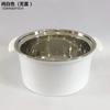 Olla Individual Pequeña Gruesa, Una Persona, Una Olla, Olla Pequeña Giratoria Comercial de Autoservicio, Cocina de Inducción, Olla Especial Anti-Escaldaduras para Shabu-Shabu