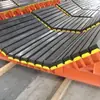 Correia Transportadora de Mineração Tira de Amortecimento Polímero Retardante de Chama Polietileno Resistente ao Desgaste Cama de Amortecimento Absorvedora de Choque para Transportadora
