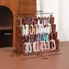 Prateleira de armazenamento de pulseiras de cristal de grande capacidade, item popular em estoque, suporte de exibição para pulseiras colecionáveis, suporte de exibição de joias para bancas