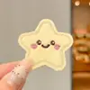 Lindos pasadores de velcro de dibujos animados, una herramienta práctica para peinar el flequillo del bebé y mantener los cabellos sueltos en su lugar, adecuados para niñas y niños, accesorios para el cabello