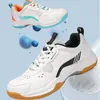 Zapatillas de Bádminton Transfronterizas para Hombres y Mujeres, Zapatillas de Entrenamiento, Amortiguadoras, Transpirables, Zapatillas Deportivas Profesionales, Antideslizantes, Resistentes al Desgaste, Zapatillas de Tenis de Mesa, No