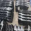 Raspador para Mineração Hantuo Forjado 117S-01, Distância entre Centros 170mm, Acessórios para Transportadores, Placa de Pressão em Forma de Chifre