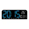 Novo Despertador de Tela Grande, Relógio de Mesa LED Simples, Relógio Criativo, Relógio de Mesa de Tamanho Grande, Pode Ser Pendurado 0707