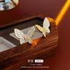 Brincos de Pérola Agulha de Prata Retrô Francês Luxo Acessível Brincos Personalizados High-End Moda Palácio Elegante Novos Brincos
