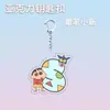 Cadena de Teléfono Móvil de Acrílico con Letra de Crayon Shin-Chan Colgante Lindo Joyería para Estudiantes Colgante para Mochila Escolar Regalo
