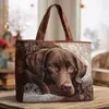 Bolso de Mano con Estampado de Moda Trendy para Mujer Bolso de Hombro Bolso Tote Acolchado Nuevo Producto Transfronterizo 3D Temu Amazon