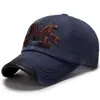 Zhen Yueqi Primavera y Otoño Exportación Sombrero Lavado Casual para Hombre Gorra de Béisbol Vintage Sombrero de Sol Bordado para Exteriores