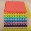Tapete de Piso de Espuma Empalmable Color Sólido Aislante de Sonido Rompecabezas Sala de Estar Dormitorio 60 Grosor Grande para Niños Tapete de Piso para Bebé Gateo