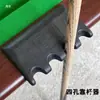 Soporte para Taco de Billar, Reposatacos de Billar, Soporte para Tacos, Soporte para Tacos de Billar Bola 8 Estilo Chino, Accesorios de Mesa, Cuatro Agujeros, Cinco Agujeros