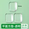 Almofada Anti-Colisão Transparente Batente de Porta Maçaneta de Porta Adesivo de Parede para Porta de Geladeira Batente de Porta Espessado Silencioso Sucção de Porta Amortecedor de Silicone Anti-Colisão