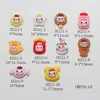 H211 Nuevo Dibujo Animado Resina Arte de Uñas Joyería al por Mayor Rojo de Internet Uñas Postizas Adorable Cúpula Domei Taladro de Uñas Diy Decoración