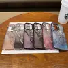 Borboleta com Glitter Ondulado Adequada para Capa de Celular Apple 17Promax Iphone16Pro Transparente High-End 15
