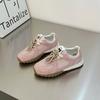 Zapatos Retro de Entrenamiento Moral para Mujer 2024 Primavera y Verano Deportivos con Cordones de Malla Zapatillas para el Trabajo Zapatos de Suela Blanda Modernos y Versátiles