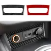 Aplicable a Kia Sportage 11-16 Fibra de Carbono Consola Central Interior Portavasos Palanca de Cambios Elevador
