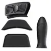 Utensilios de Cocina Vajilla Aislamiento Térmico Juego de Silicona Olla para Sopa Molde para Hornear Pinza Protectora de Silicona Asa de Olla Oreja de Olla Juego de Silicona con Aislamiento Térmico