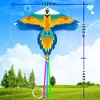 Cometa Weifang loro sirena tiburón fénix cometa infantil animal biónico cometa dragón puesto venta al por mayor