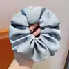 Ligas para el Cabello de Niñas, Bandas para el Cabello de Cuadros Azules y Puntos para Peinados de Moño, Accesorios para el Cabello de Alta Elasticidad para Niñas Pequeñas