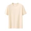 Camiseta Branca 100% Algodão Plus Size 2026 Verão Estilo Dopamina Rejuvenescedor, Top Emagrecedor, Unissex Manga Curta