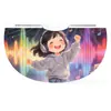 Capas Coloridas Impresas Hechas a Medida de Fábrica para el Día del Niño con Estampados de Letras, Capas Infantiles con Cordones para Niños Pequeños y Medianos