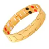 Pulsera magnética desmontable de aleación para hombre más vendida transfronteriza, pulsera hexagonal personalizada, joyería para parejas al por mayor