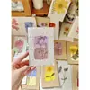Flores Reais Flor Prensada Cartões de Cumprimentos com Tema Floresta de Flores Prensadas, Cartões de Votos, Cartões, Presentes Florais, Marcadores de Página, Cartões de Visita, Cartões de Convite e Itens Decorativos